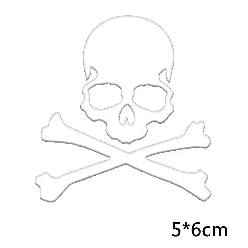 Bike Reflective Skeleton Stickers
