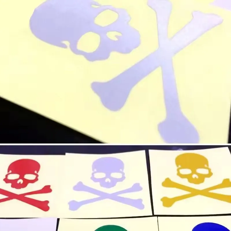 Bike Reflective Skeleton Stickers
